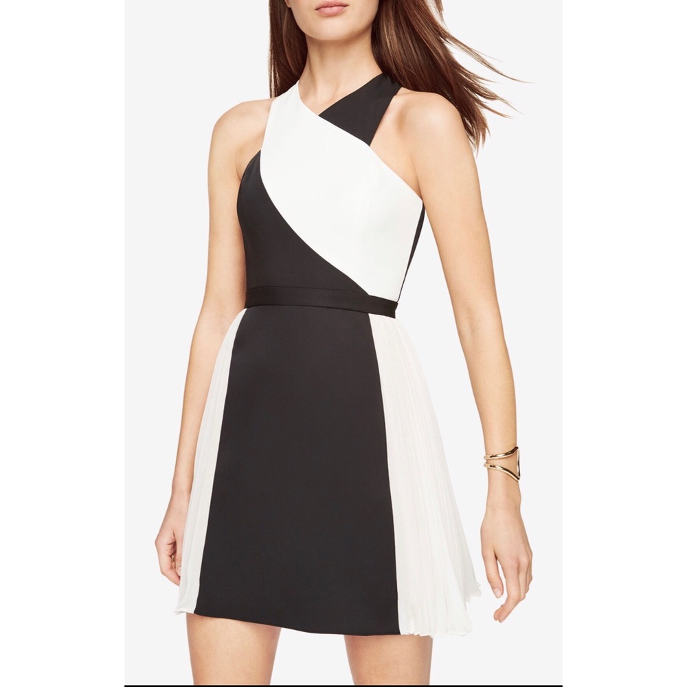 BCBG Delilah Color-Blocked Dress